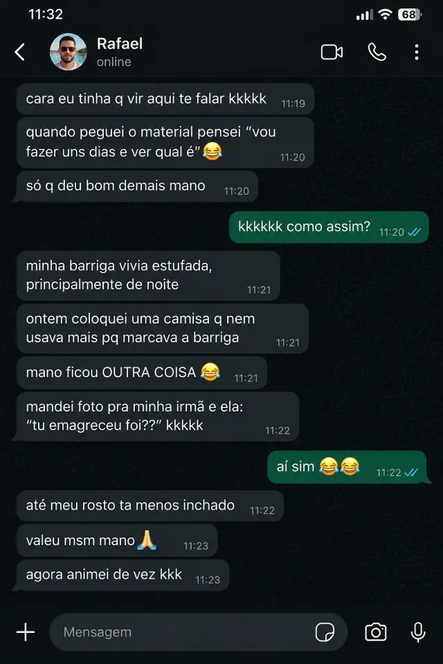 Depoimento de cliente sobre o ANTI-PANÇA